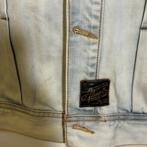 Akoo light denim jacket with pockets - Picture 5 of 10